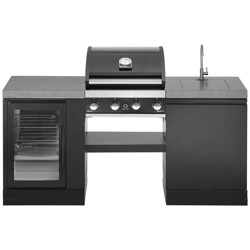 CUCINA DA ESTERNO GRANDPRO 185 SERIES CON LAVELLO E FRIGO | Il Mondo del Barbecue