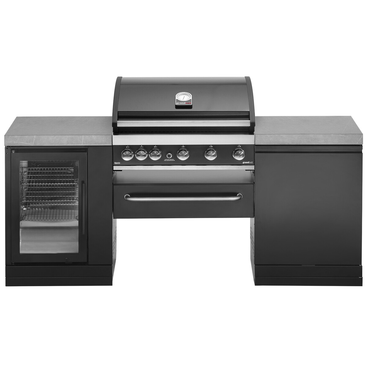 CUCINA DA ESTERNO GRANDPRO 205 SERIES CON FRIGO | Il Mondo del Barbecue