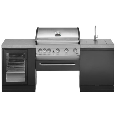 CUCINA DA ESTERNO GRANDPRO 205 SERIES CON LAVELLO E FRIGO | Il Mondo del Barbecue