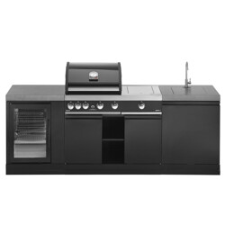 CUCINA DA ESTERNO GRANDPRO G4+ 230 SERIES CON LAVELLO E FRIGO| Il Mondo del Barbecue