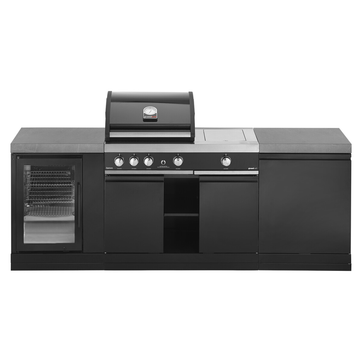 CUCINA DA ESTERNO GRANDPRO G4+ 230 SERIES CON FRIGO | Il Mondo del Barbecue