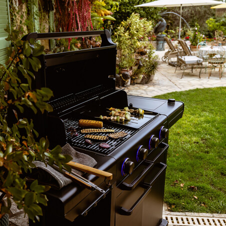 BARBECUE A GAS 4 SERIES ONYX S DUAL GAS  BUNDLE| Il Mondo Del Barbecue