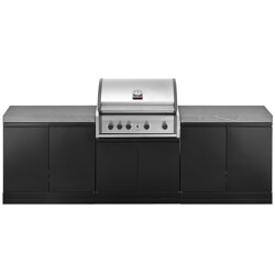 CUCINA DA ESTERNO GRANDPRO PRO ELITE 262 SERIES CON DUE PIANI DI LAVORO | Il Mondo del Barbecue