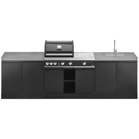 CUCINA DA ESTERNO GRANDPRO G4+ 287 SERIES CON LAVELLO| Il Mondo del Barbecue