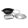 WOK CON CESTELLO DI COTTURA A VAPORE WEBER CRAFTED Weber Accessori | Il Mondo Del Barbecue