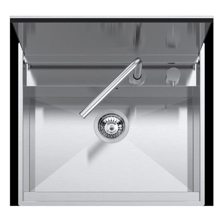 LLAVELLO DA INCASSO CON COPERCHIO LAB 316 - 57X51 CM| Il Mondo del Barbecue