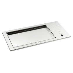 PLA.NET BBQ 80 P.INOX LISCIA INCASSO ELETTRICA Piastre da incasso | Il Mondo Del Barbecue