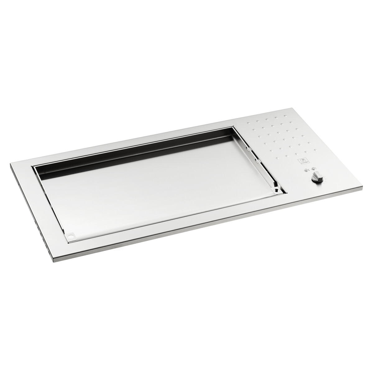 PLA.NET BBQ 80 P.INOX LISCIA INCASSO ELETTRICA Piastre da incasso | Il Mondo Del Barbecue