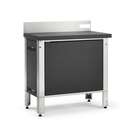 MOBILE SUPPORTO PLANCHA PLA.NET CON PORTA CAB 82 | Il Mondo del Barbecue