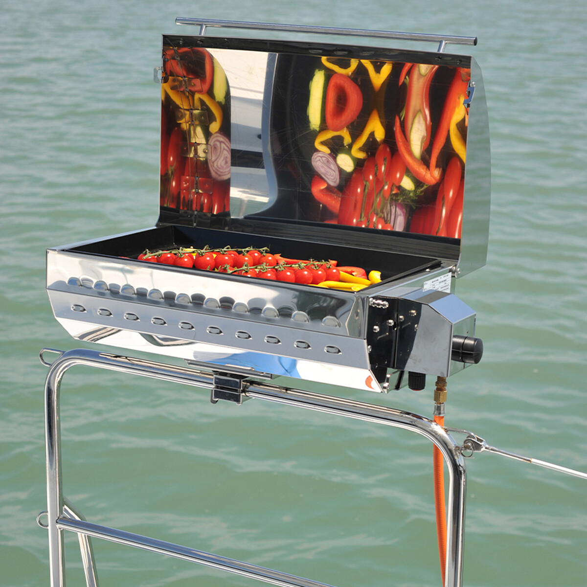 PLANCHA A GAS ENO COOK'N BOAT Eno Piastre in ghisa smaltata | Il Mondo Del Barbecue