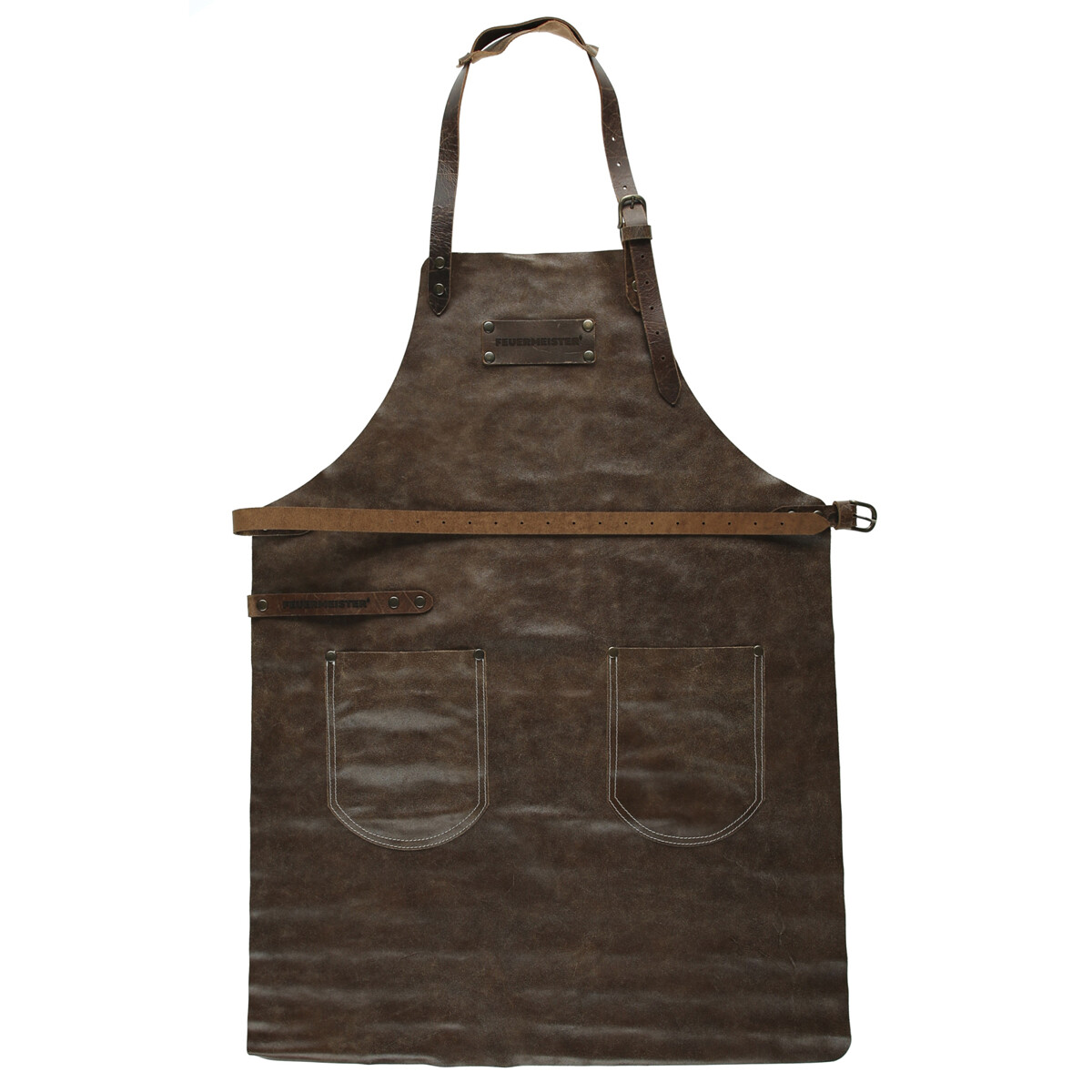 GREMBIULE FEUERMEISTER PREMUIM TRACOLLA IN PELLE ANTICA-COGNAC Accessori | Il Mondo Del Barbecue GREMBIULE FEUERMEISTER PREMUIM TRACOLLA IN PELLE ANTICA-COGNAC Accessori | Il Mondo Del Barbecue