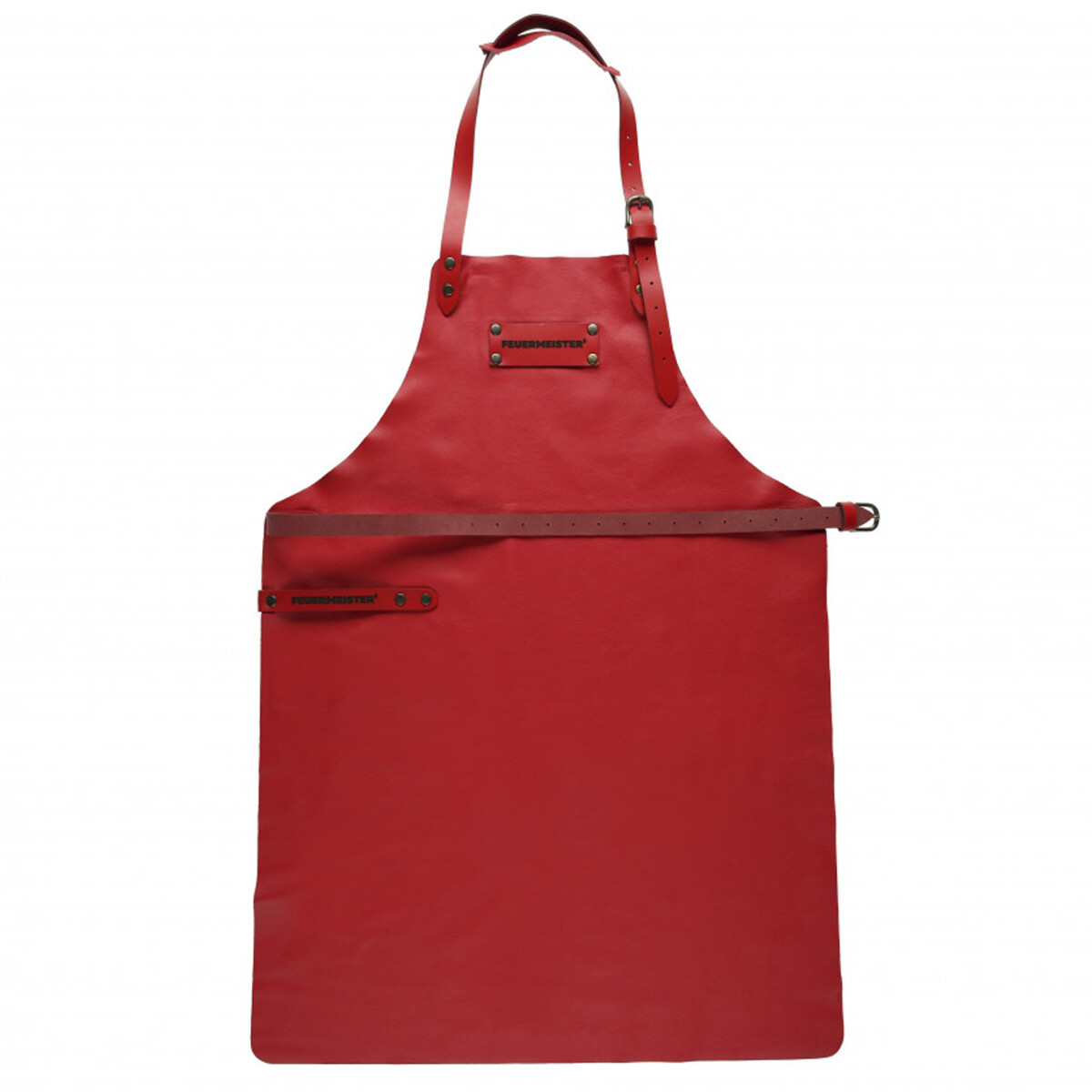 GREMBIULE FEUERMEISTER PREMUIM TRACOLLA IN PELLE NAPPA-ROSSO Accessori | Il Mondo Del Barbecue GREMBIULE FEUERMEISTER PREMUIM TRACOLLA IN PELLE NAPPA-ROSSO Accessori | Il Mondo Del Barbecue