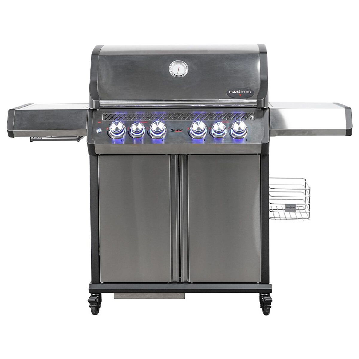 BARBECUE A GAS SANTOS S-418 PRO INOX Santos Barbecue a gas | Il Mondo Del Barbecue