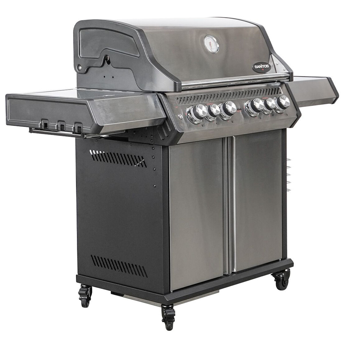 BARBECUE A GAS SANTOS S-418 PRO INOX Santos Barbecue a gas | Il Mondo Del Barbecue