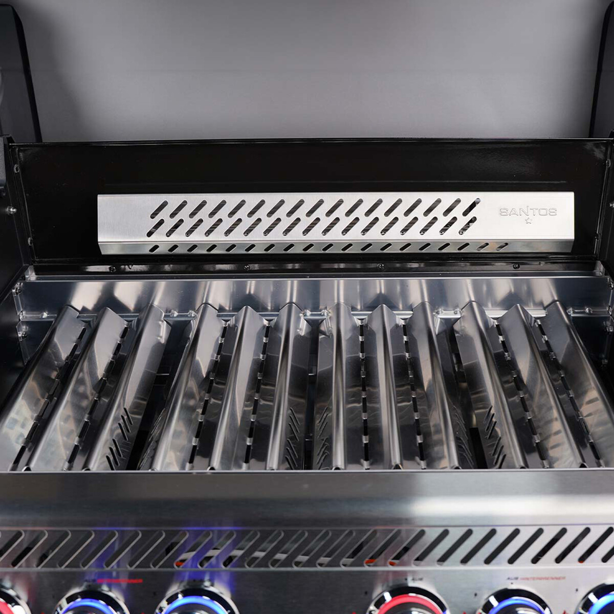 BARBECUE A GAS SANTOS S-418 PRO INOX Santos Barbecue a gas | Il Mondo Del Barbecue