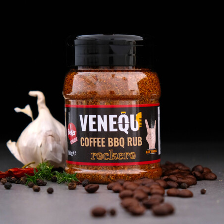 VENEQU ROCKERO COFFEE BBQ RUB I Salse e Rub | Il Mondo Del Barbecue