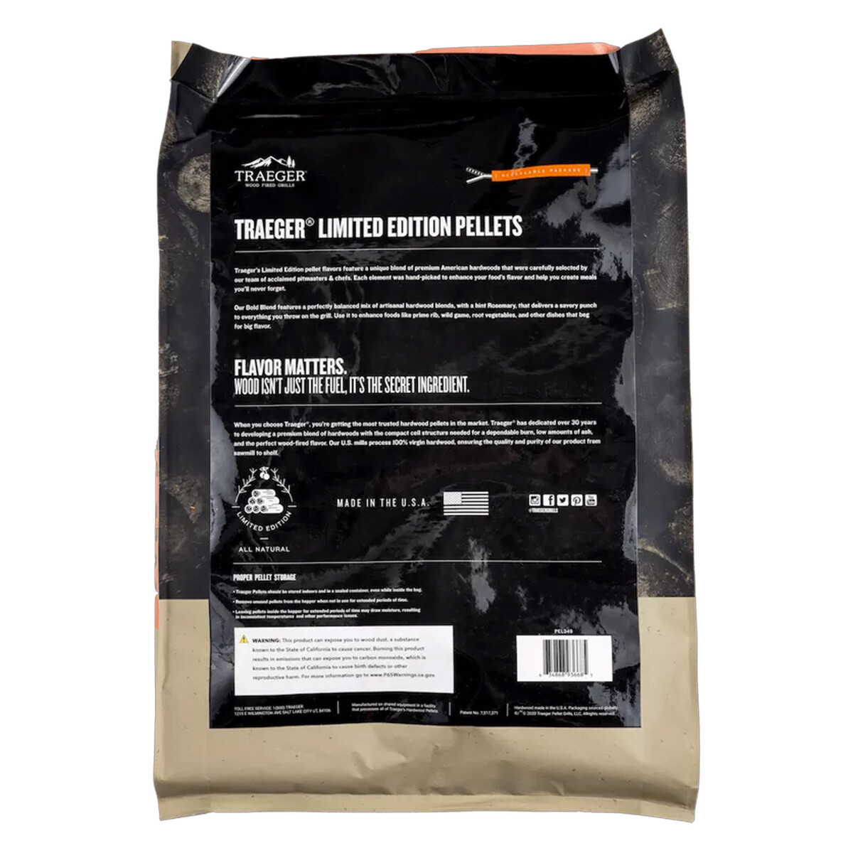 BOLD BLEND PELLETS TRAEGER Traeger Accessori | Il Mondo Del Barbecue BOLD BLEND PELLETS TRAEGER Traeger Accessori | Il Mondo Del Barbecue