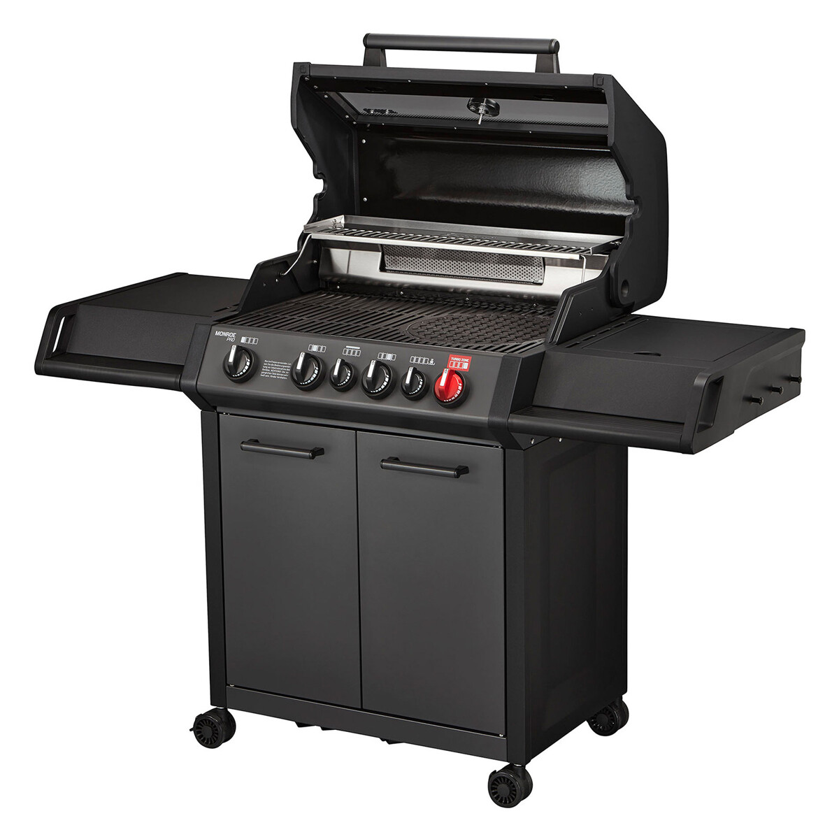 BARBECUE A GAS ENDERS MONROE PRO 4 SIK TURBO SHADOW | Il Mondo del Barbecue