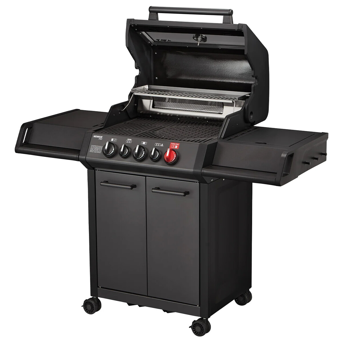 BARBECUE A GAS ENDERS MONROE PRO 3 SIK TURBO SHADOW | Il Mondo del Barbecue