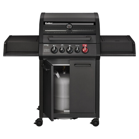 BARBECUE A GAS ENDERS MONROE PRO 3 SIK TURBO SHADOW | Il Mondo del Barbecue