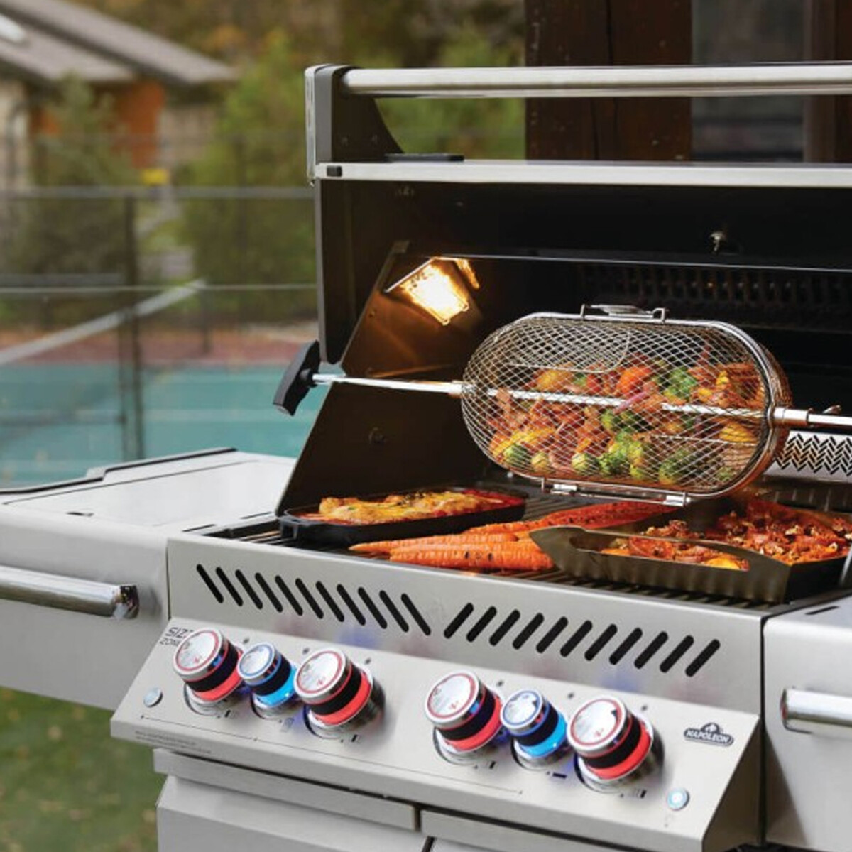 BARBECUE A GAS NAPOLEON PRESTIGE PRO500RSIB Napoleon Barbecue a gas | Il Mondo Del Barbecue