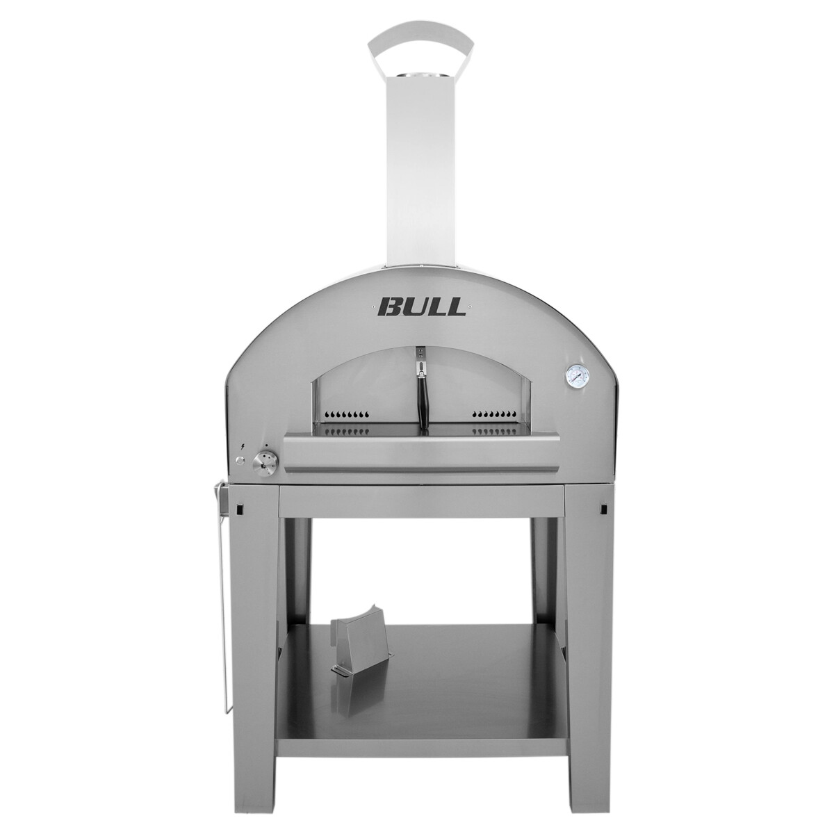 FORNO PIZZA BULL GAS FIRED EXTRA LARGE CON CARRELLO Bull Forni pizza | Il Mondo Del Barbecue