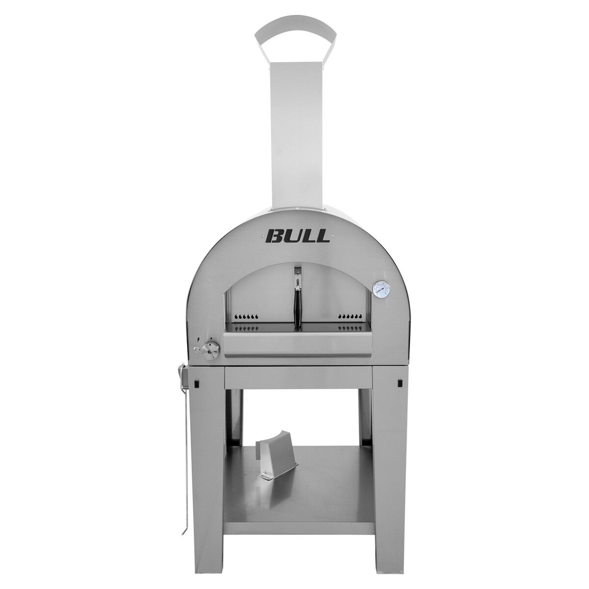 FORNO PIZZA BULL GAS FIRED LARGE CON CARRELLO Bull Forni pizza | Il Mondo Del Barbecue