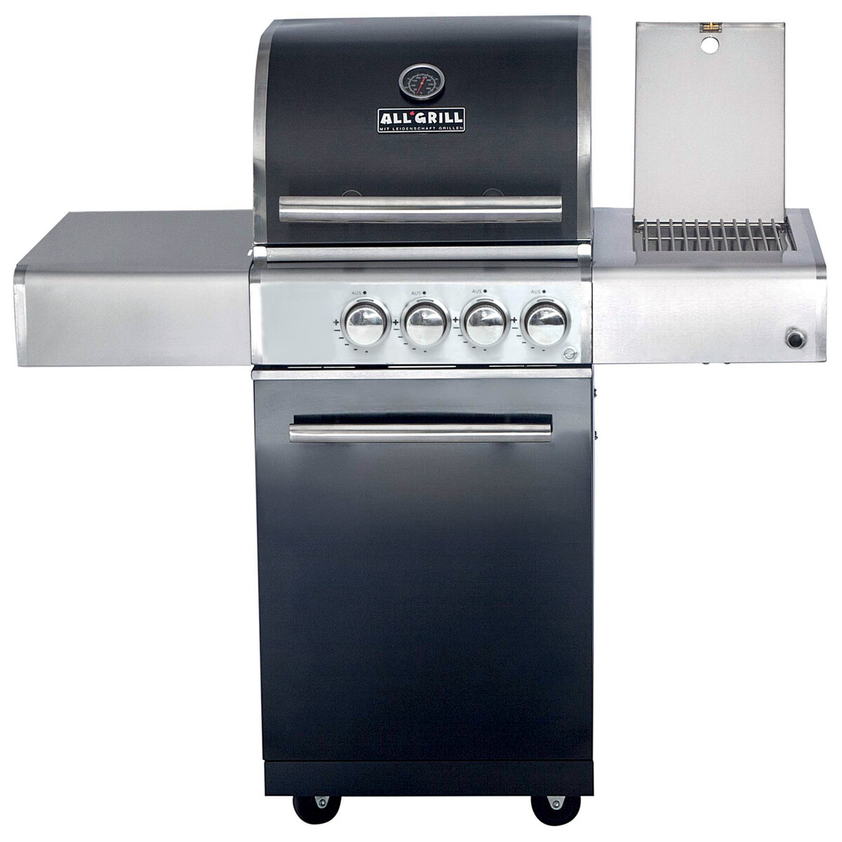 BARBECUE A GAS ALLGRILL CHEF S BLACK AllGrill Barbecue a gas | Il Mondo Del Barbecue