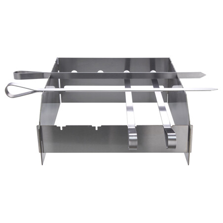 SET ALLGRILL PER SPIEDINI IN ACCIAIO AllGrill Accessori | Il Mondo Del Barbecue