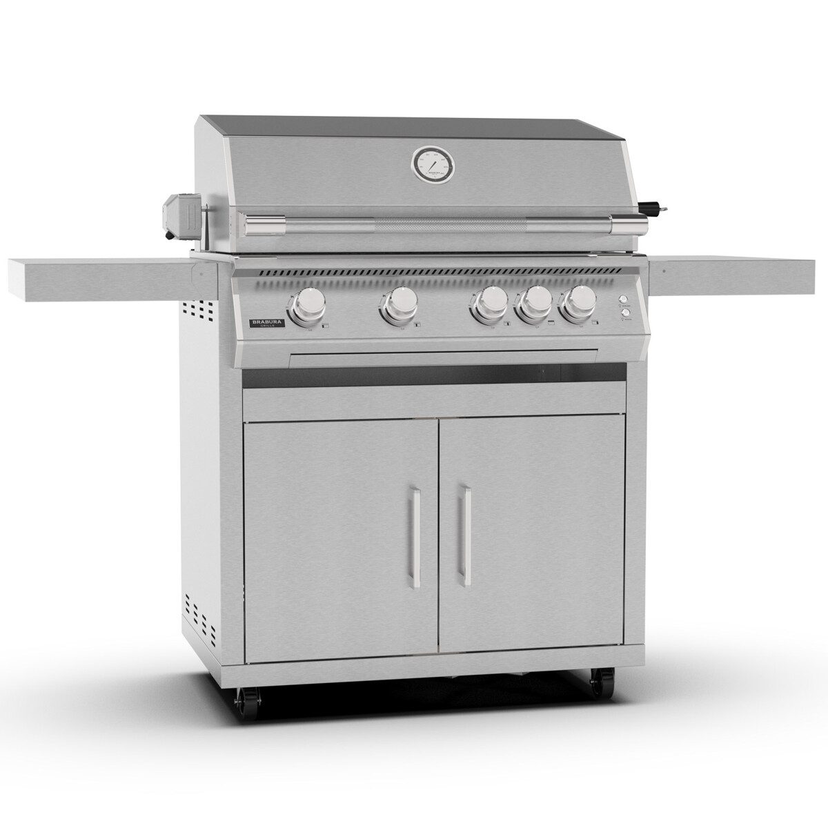 BRABURA FUSION RS INOX 400 CON CARRELLO