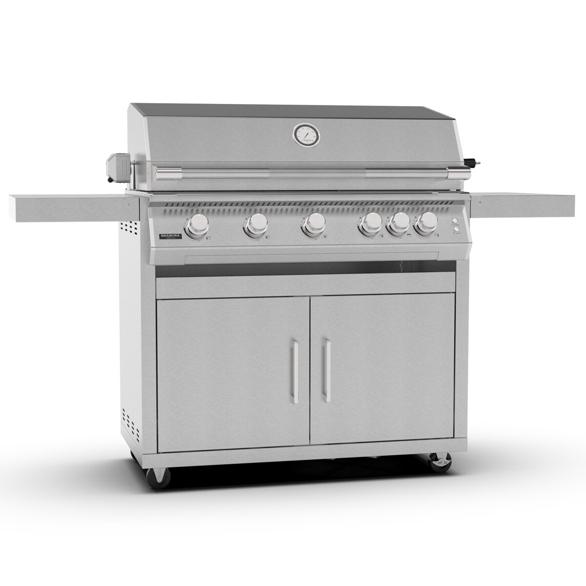 BRABURA FUSION RS INOX 500 CON CARRELLO