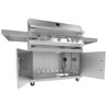 BRABURA FUSION RS INOX 500 CON CARRELLO BRABURA FUSION RS INOX 500 CON CARRELLO