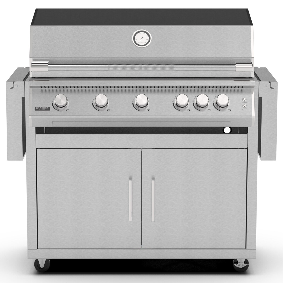 BRABURA FUSION RS INOX 500 CON CARRELLO