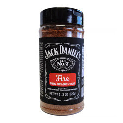 JACK DANIEL'S FIRE BBQ SEASONING I Salse e Rub | Il Mondo Del Barbecue