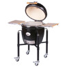 BARBECUE A CARBONE MONOLITH CLASSIC PRO-SERIE 2.0 NERO CON CARRELLO Monolith Barbecue a carbone | Il Mondo Del Barbecue