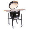 BARBECUE A CARBONE MONOLITH CLASSIC PRO-SERIE 2.0 NERO CON CARRELLO Monolith Barbecue a carbone | Il Mondo Del Barbecue