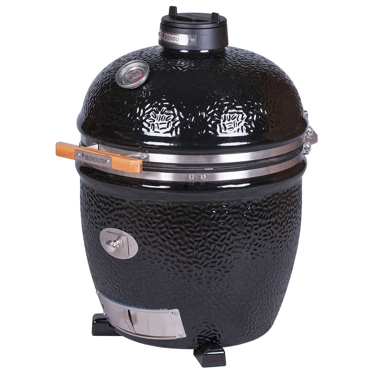 BARBECUE A CARBONE MONOLITH TWO 55 NERO DA APPOGGIO Monolith Barbecue a carbone | Il Mondo Del Barbecue