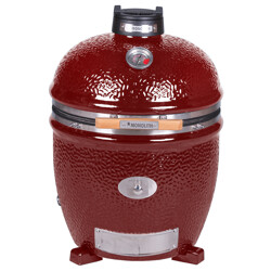 BARBECUE A CARBONE MONOLITH CLASSIC PRO-SERIE 2.0 ROSSO DA APPOGGIO Monolith Barbecue a carbone | Il Mondo Del Barbecue