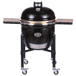 BARBECUE A CARBONE MONOLITH LE CHEF PRO-SERIE 2.0 NERO CON CARRELLO Monolith Barbecue a carbone | Il Mondo Del Barbecue