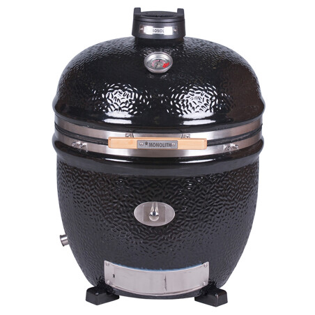 BARBECUE A CARBONE MONOLITH LE CHEF PRO-SERIE 2.0 NERO DA APPOGGIO Monolith Barbecue a carbone | Il Mondo Del Barbecue