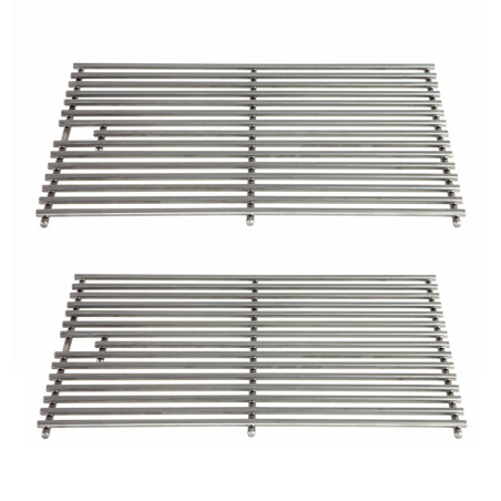 SET DI GRIGLIE IN ACCIAIO INOX Ø 8MM (2 PZ. 30X46 CM) AllGrill Accessori | Il Mondo Del Barbecue