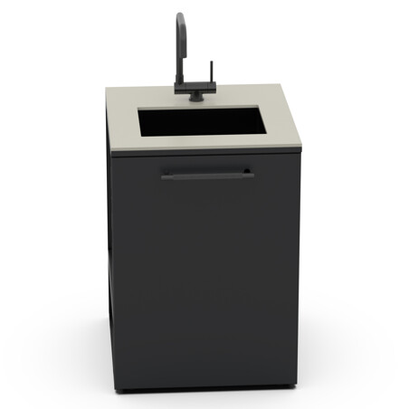 MODULO LAVELLO BRABURA CT 60 ANTRACITE | Il Mondo del Barbecue