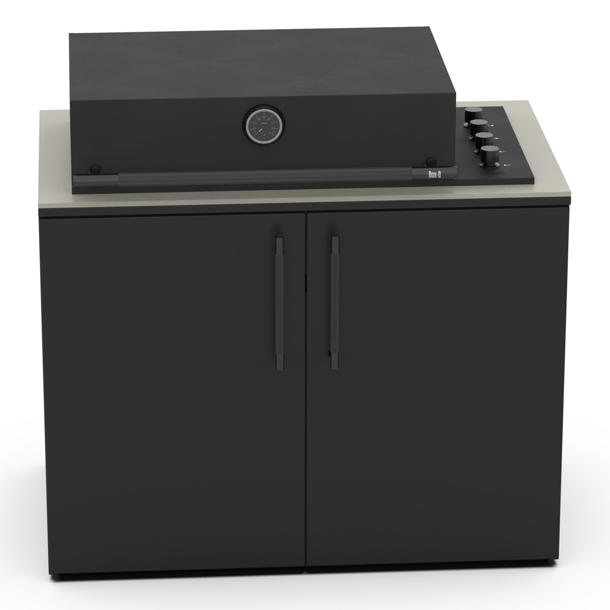 MODULO BRABURA KC 120 PER BARBECUE BOX-Q DROP-IN ANTRACITE | Il Mondo del Barbecue MODULO BRABURA KC 120 PER BARBECUE BOX-Q DROP-IN ANTRACITE | Il Mondo del Barbecue