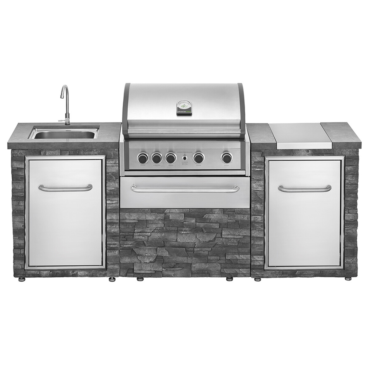 CUCINA DA ESTERNO GRANDPRO PRO ELITE 222 SERIES STONE ISLAND Cucine da esterno | Il Mondo Del Barbecue