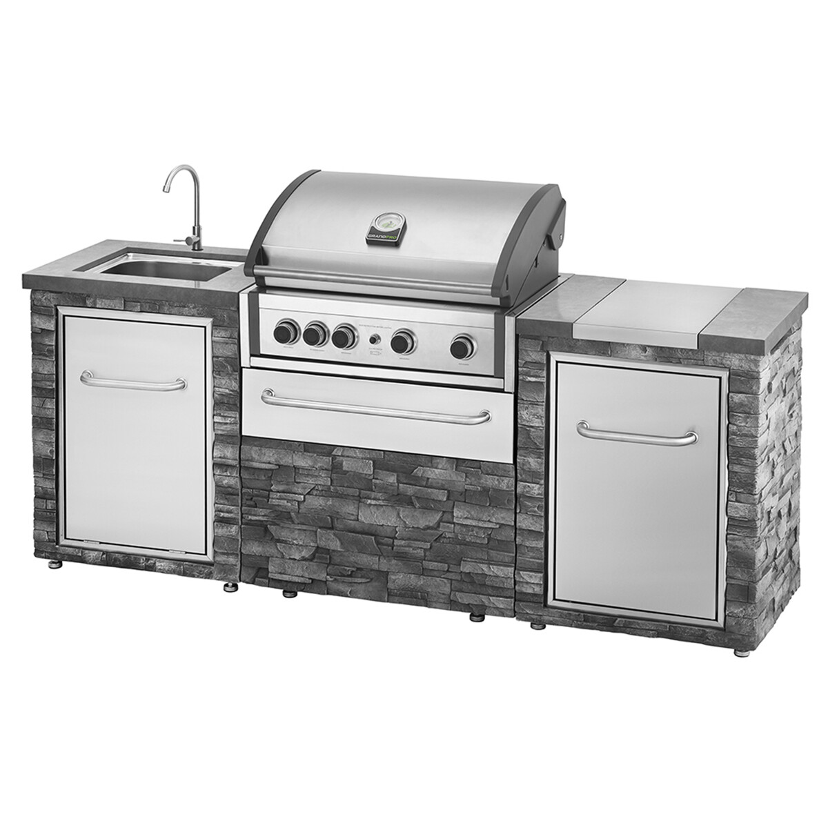 CUCINA DA ESTERNO GRANDPRO PRO ELITE 222 SERIES STONE ISLAND Cucine da esterno | Il Mondo Del Barbecue