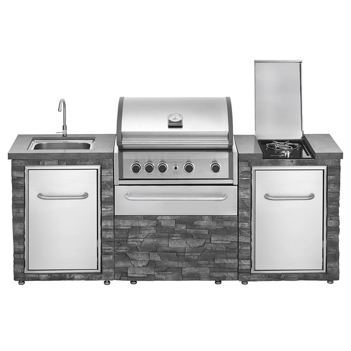 CUCINA DA ESTERNO GRANDPRO PRO ELITE 222 SERIES STONE ISLAND Cucine da esterno | Il Mondo Del Barbecue