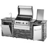 CUCINA DA ESTERNO GRANDPRO PRO ELITE 222 SERIES STONE ISLAND Cucine da esterno | Il Mondo Del Barbecue CUCINA DA ESTERNO GRANDPRO PRO ELITE 222 SERIES STONE ISLAND Cucine da esterno | Il Mondo Del Barbecue