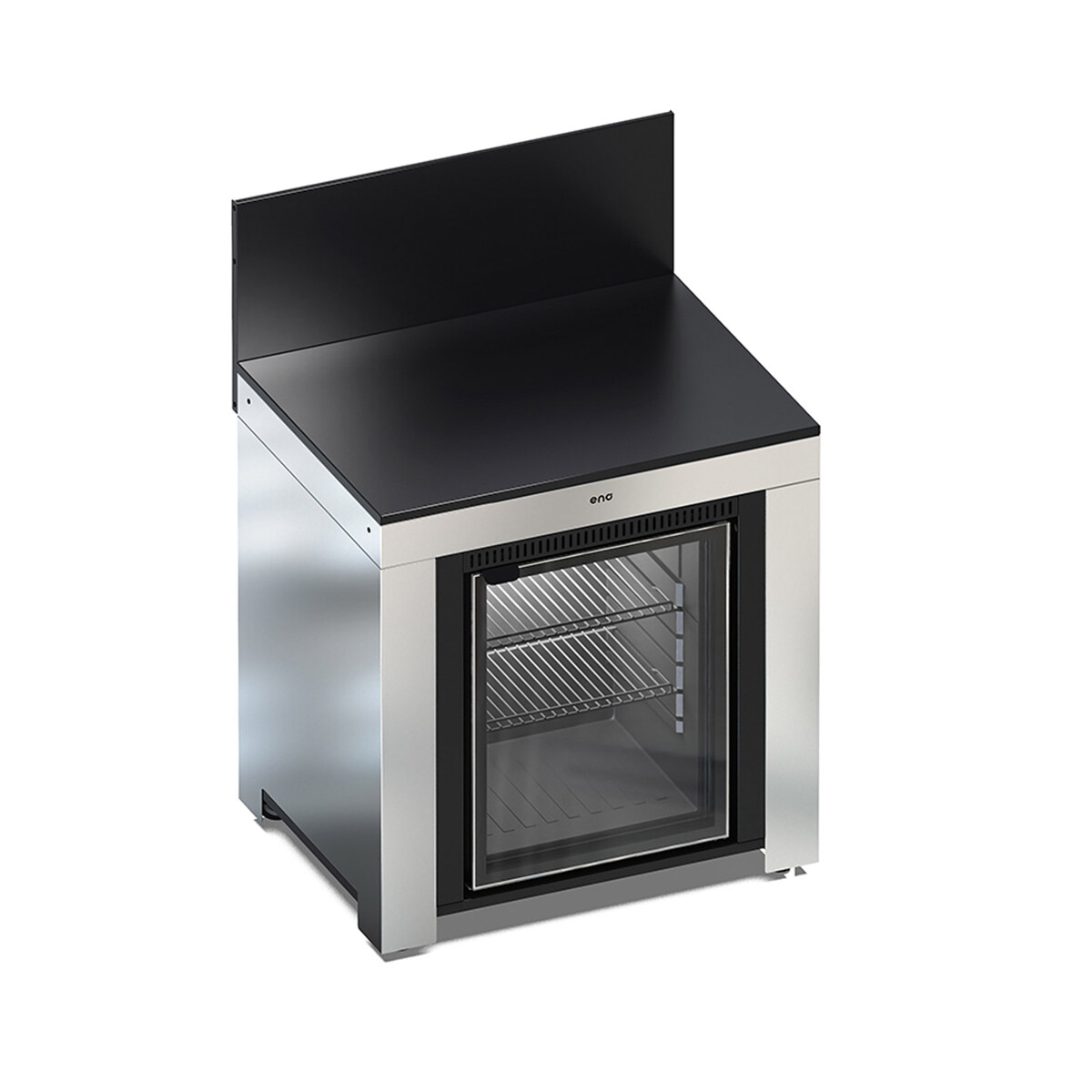 MODULO FRIGO 75L NERO E INOX
