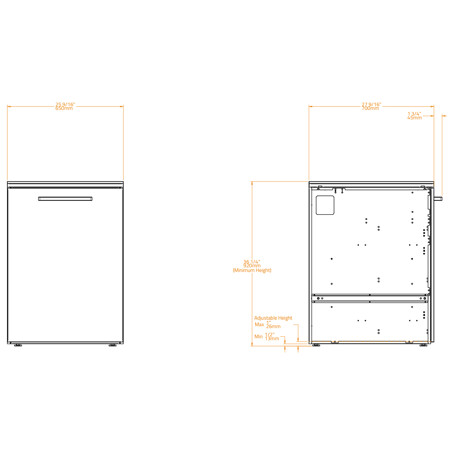 MODULO PIANO LAVORO BRABURA CT 60 ANTRACITE | Il Mondo del Barbecue