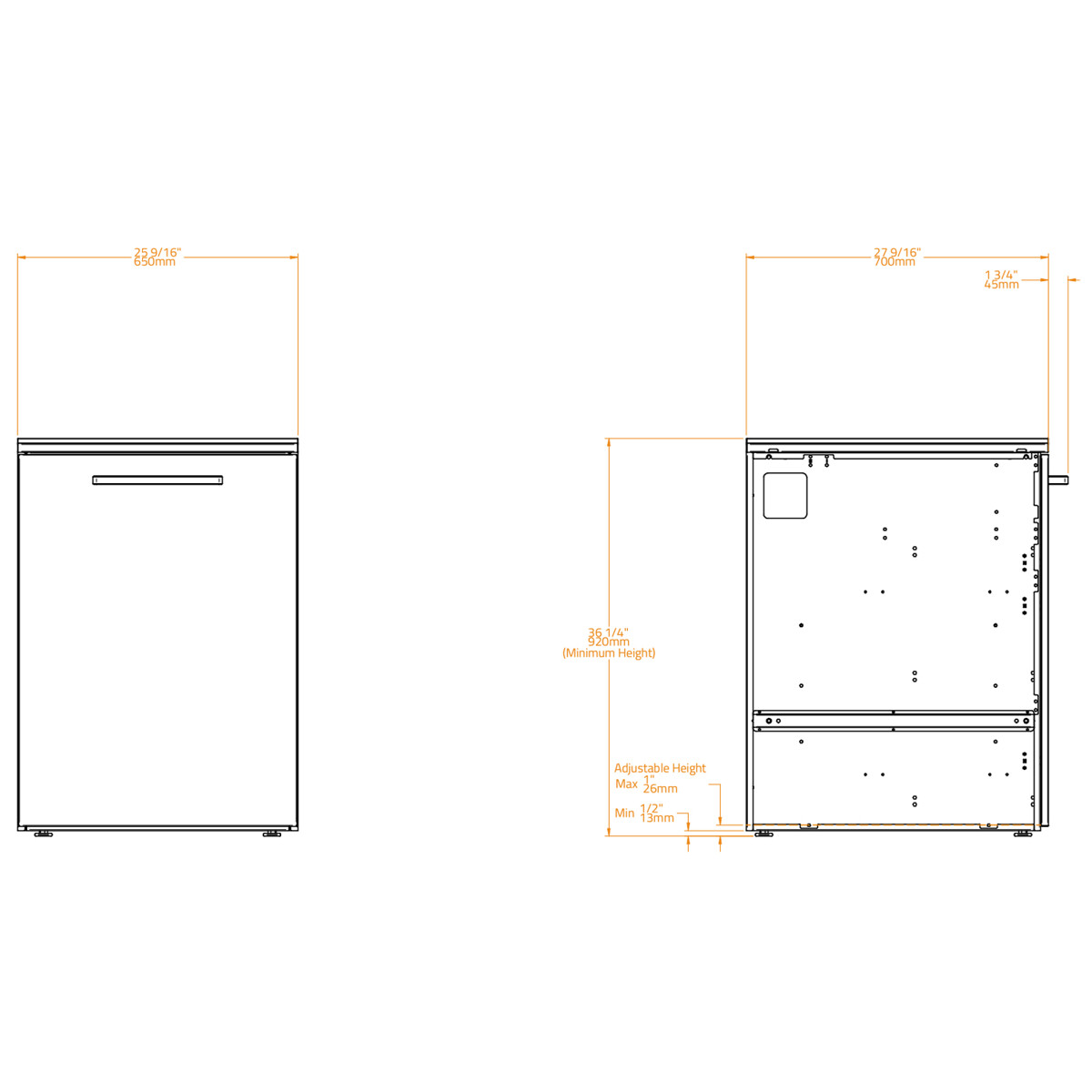 MODULO PIANO LAVORO BRABURA CT 60 ANTRACITE | Il Mondo del Barbecue